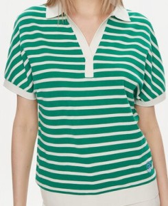 Tommy Hilfiger Polo WW0WW41889 Zielony Relaxed Fit